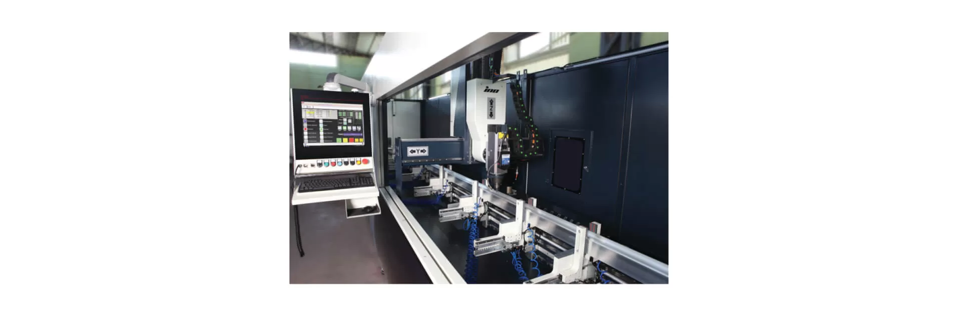 INO XC 3000 48 4 Axis CNC Profile Machining Center