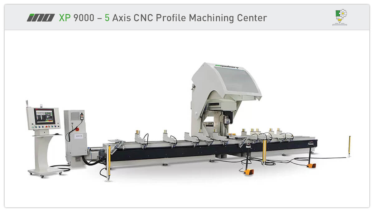 INO XP 9000 5 Axis CNC Profile Machining Center | INO