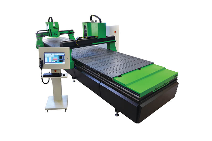 INO XX 9900 Double Bridge CNC Panel Machining Center | INO